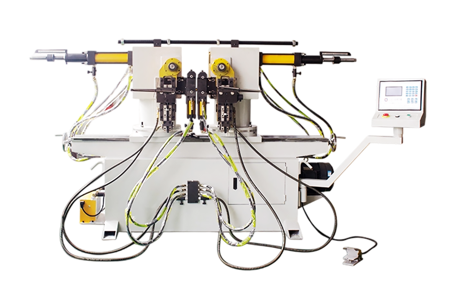 Rotary-Type Twin Head Multi-Bending Pipe Machine