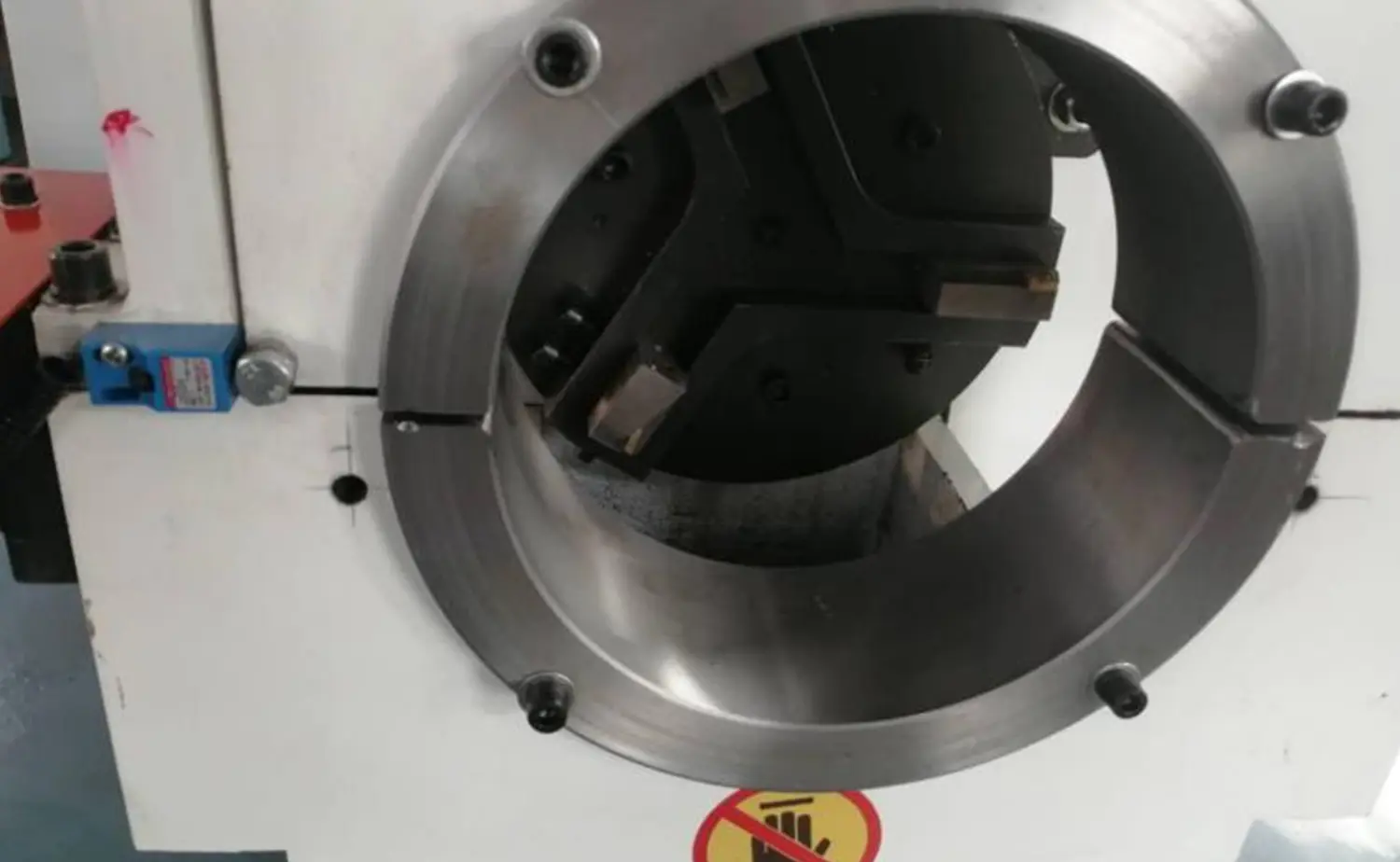 EF PV2 Series Single Head Tube Affasningsmaskine til metalrør
