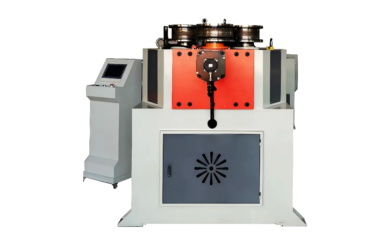 CNC Series Tube Roll Bukkemaskine med tre-rulledrev