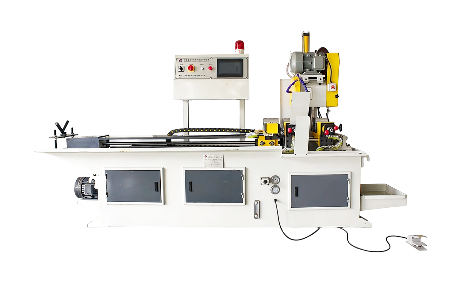 CNC-serien fuldautomatisk servo-fodringsrørskæremaskine