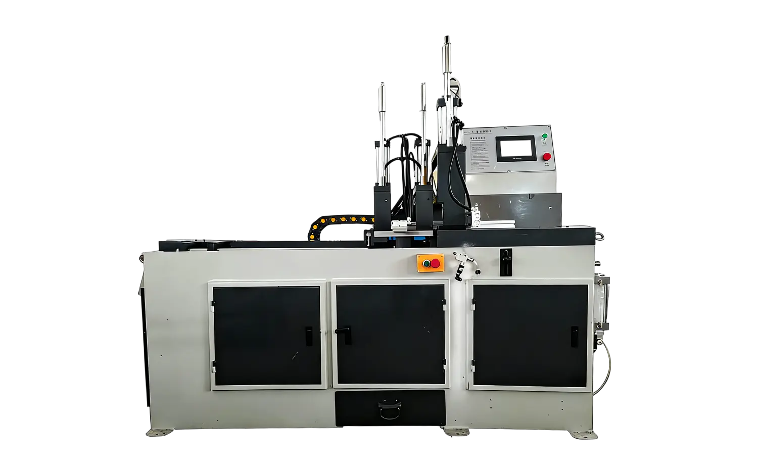 CNC455-serien fuldautomatisk skæremaskine i aluminium og kobber